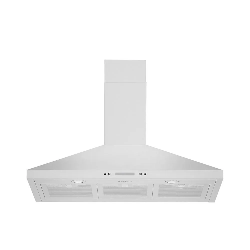 Whirlpool WVW93UC6LS 36 Ss Chimney Wall Mount Range Hood Electronic Control