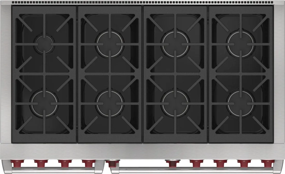 Wolf DF48850SP 48" Dual Fuel Range - 8 Burners
