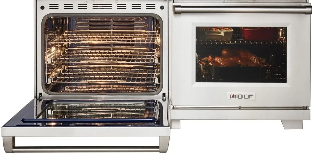 Wolf DF60650CGSPLP 60" Dual Fuel Range - 6 Burners, Infrared Charbroiler And Infrared Griddle