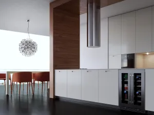 Xo Appliance XOCYLI16S 600 Cfm Designer Cylinder Island Stainless