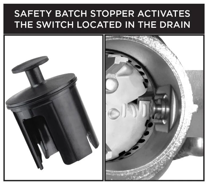 Xo Appliance XOD34PROBF 3/4 Hp Pro 3 Bolt Mount, Batch Feed Disposal