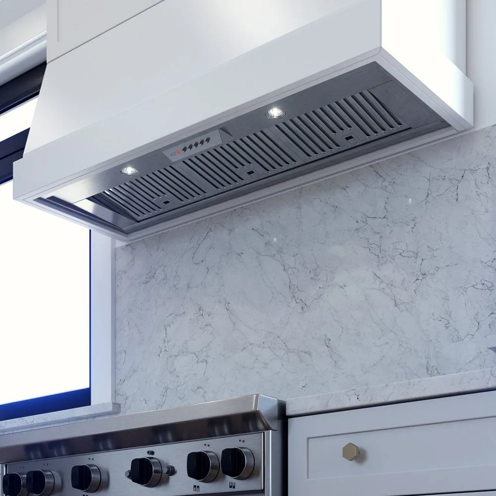 Xo Appliance XOI3315S 600 Cfm 33" Insert Only 15" Deep For Custom Built Hood Italian Made Stainless