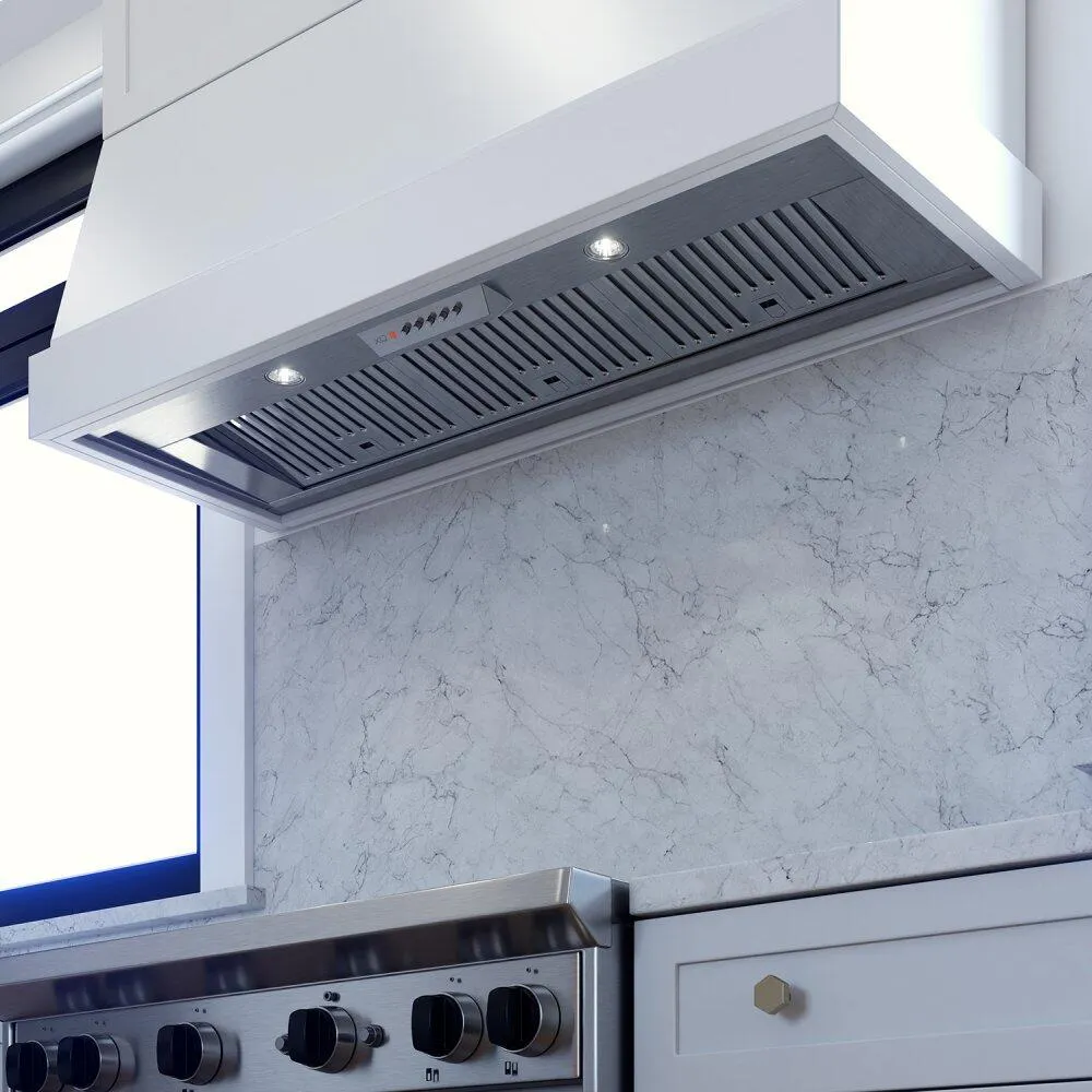 Xo Appliance XOI3315SC 33" 600/395 Cfm Pro Insert Only 15" Deep For Custom Built Hood, Stainless