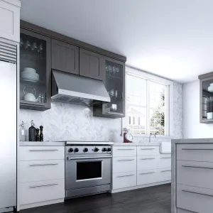 Xo Appliance XOT1848SC New! 48In Ccc 600/395 Cfm Pro Wall Hood Ss