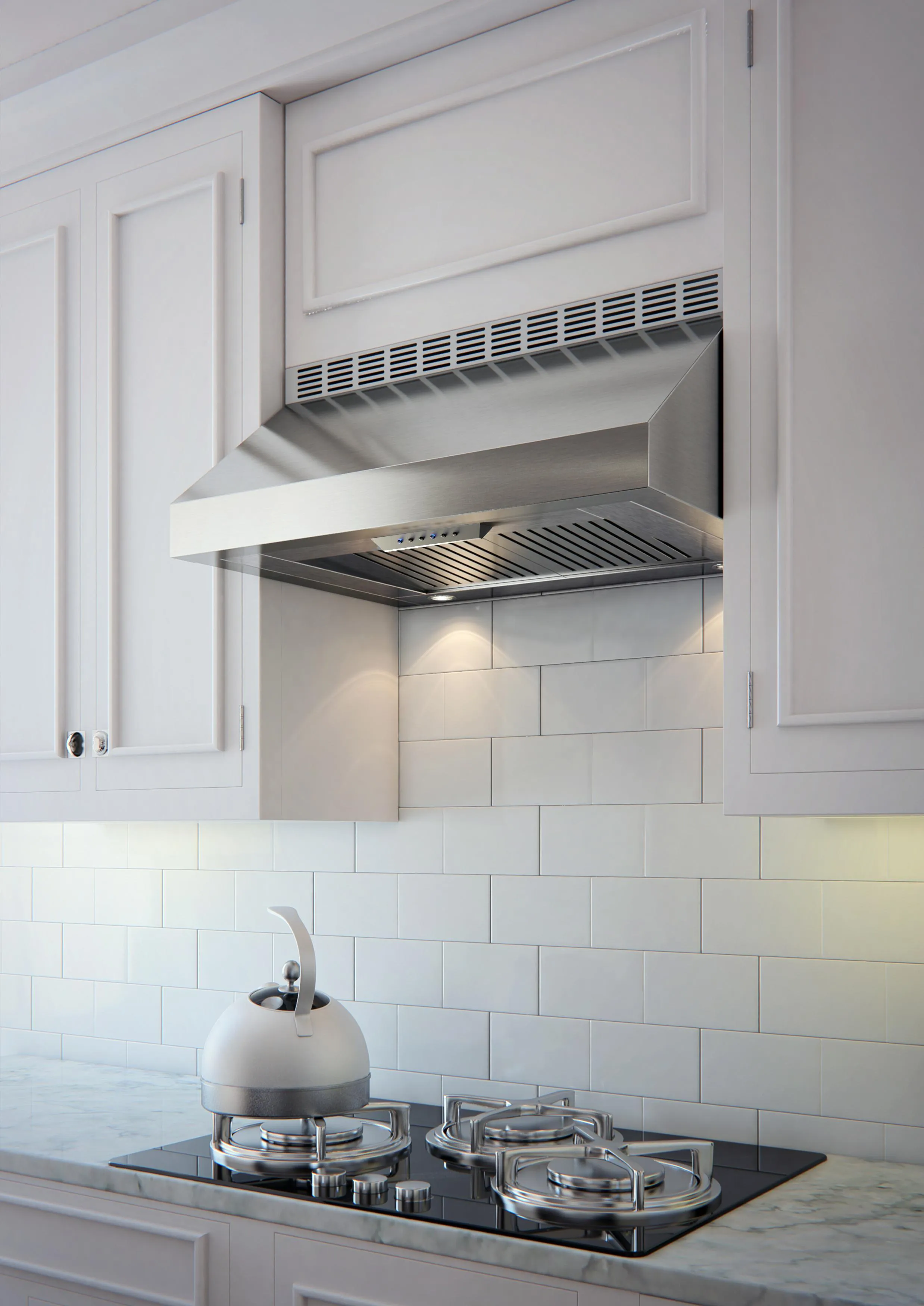 Xo Appliance XOT42SC New! 42In Ccc 600/395 Cfm Undercabinet Pro Hood Ss