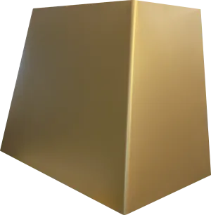 Xo Appliance XOVD136SG Xo 36In Designer Hood Satin Gold Insert Sold Separately