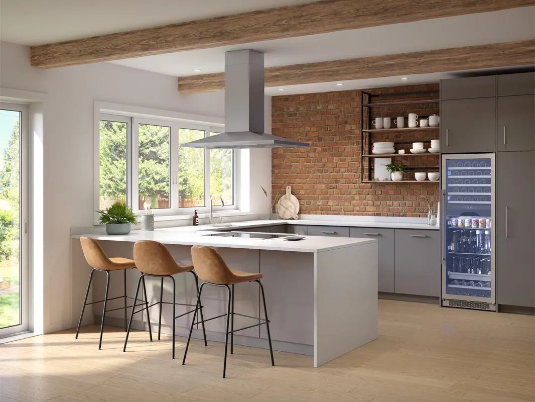 Zephyr ZAZM90DS 36" Anzio Island