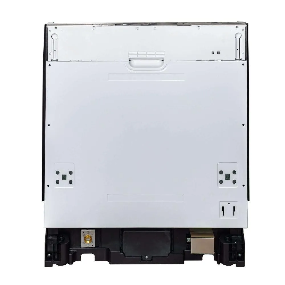 ZLINE 24 in. Panel Ready Top Control Built-In Dishwasher with Stainless Steel Tub, 52dBa (DW7713-24)