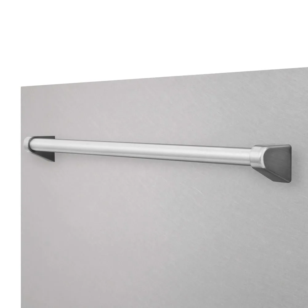 ZLINE 24 in. Tallac Series 3rd Rack Tall Tub Dishwasher with Satin Stainless Steel Panel and Stainless Steel Tub, 51dBa (DWV-SN-24)