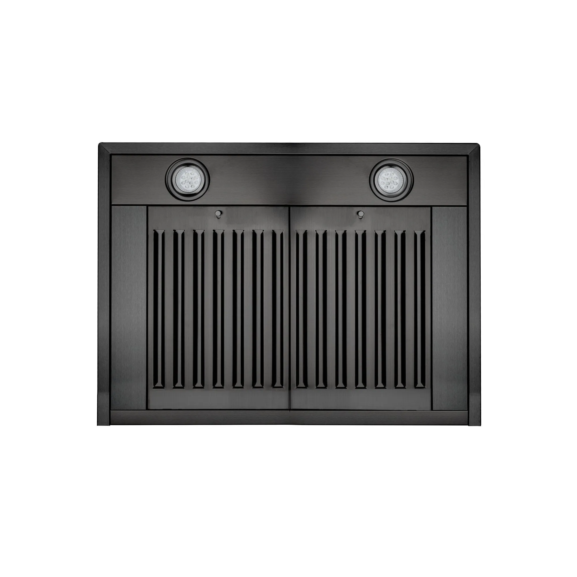 ZLINE 36 in. Recirculating Wall Mount Range Hood with Charcoal Filters in Black Stainless Steel (BSKBN-CF-36)