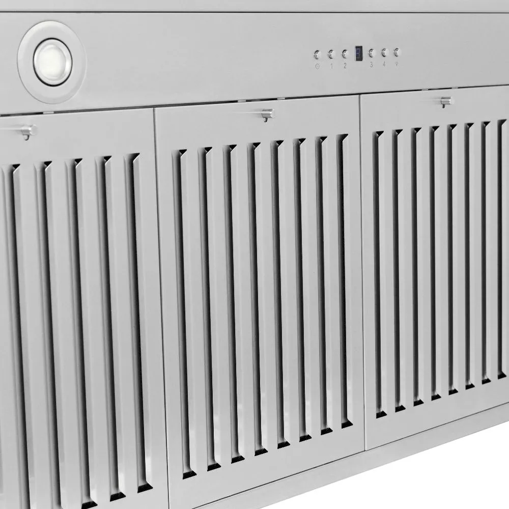 ZLINE Autograph Edition 36 in. Convertible Stainless Steel Range Hood with White Matte Shell and Accents (KB4STZ-WM36)