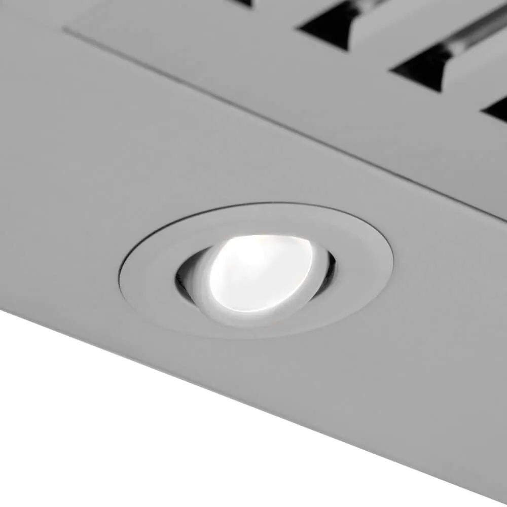 ZLINE Autograph Edition 48 in. Convertible Satin Stainless Steel Wall Mount Range Hood with Black Matte Shell and Accent Handle (KB4SNZ-BLM48)