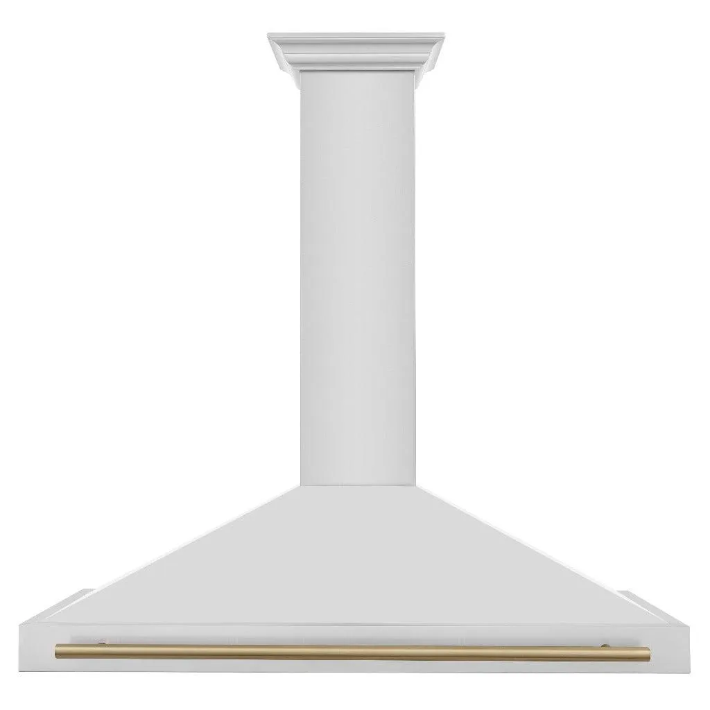 ZLINE Autograph Edition 48 in. Convertible Stainless Steel Range Hood with Stainless Steel Shell and Accents (KB4STZ-48)