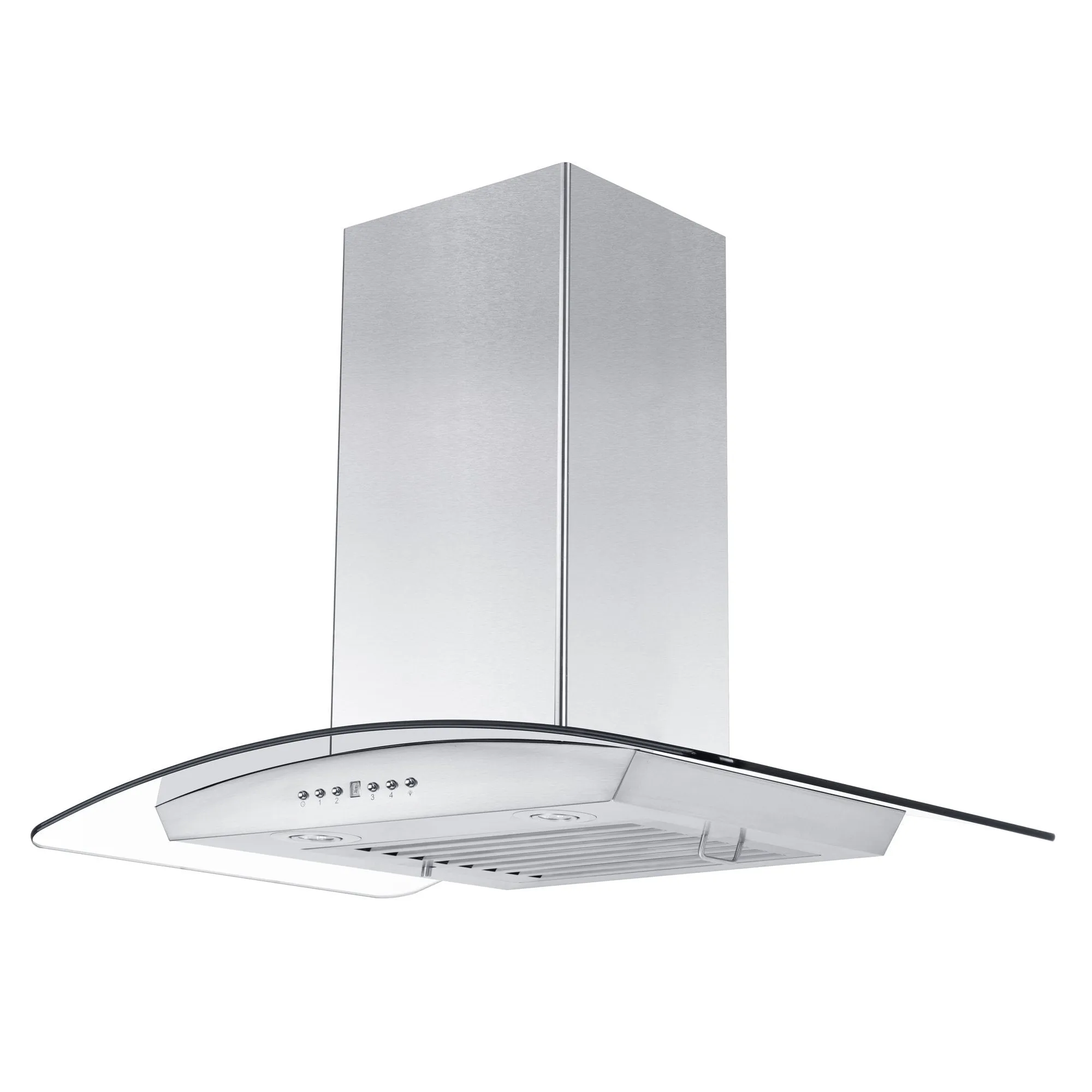 ZLINE Convertible Vent Wall Mount Range Hood in Stainless Steel and Glass (KZ)
