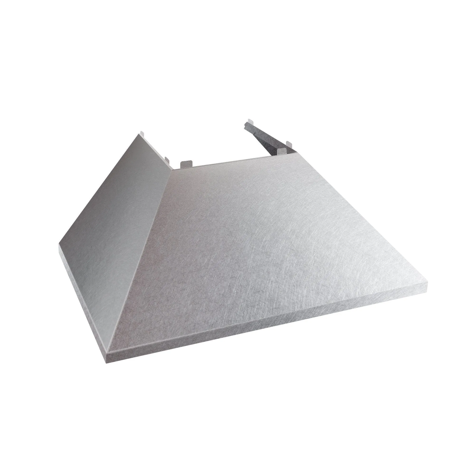 ZLINE Satin Stainless Steel Wall Mount Range Hood with Size Options (8654SN)