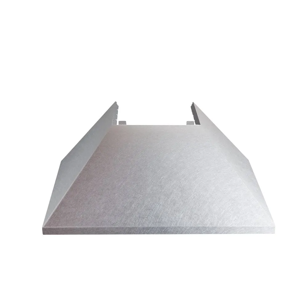 ZLINE Satin Stainless Steel Wall Mount Range Hood with Size Options (8654SN)