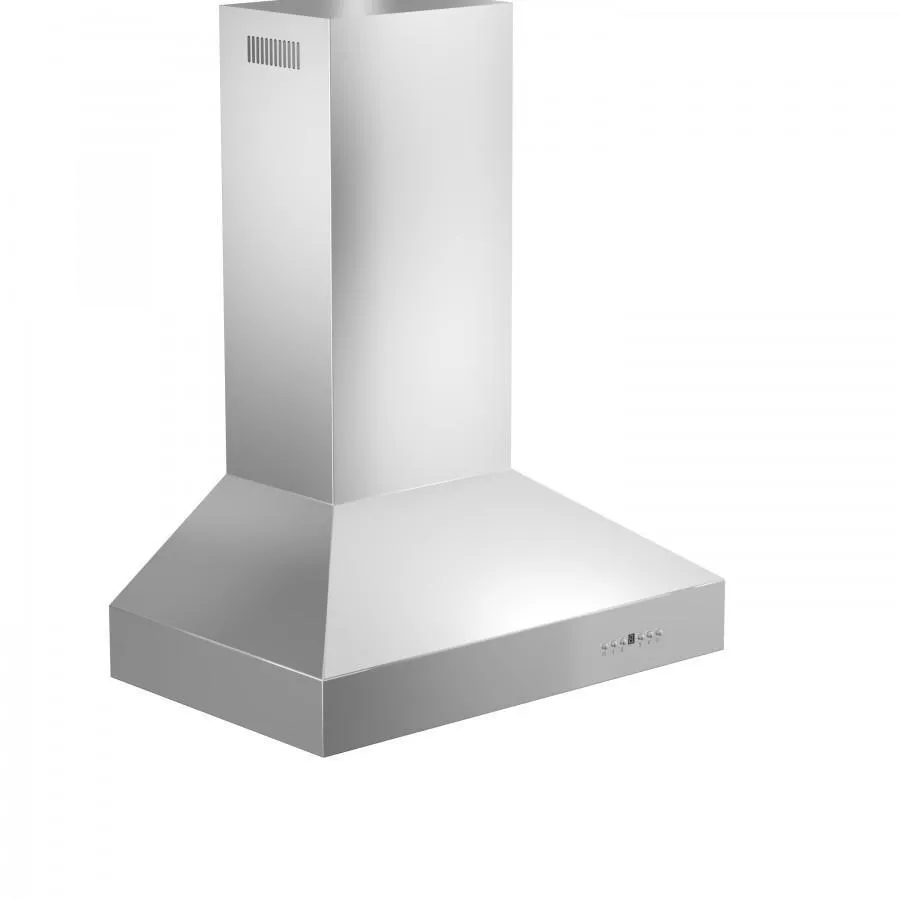 ZLINE Wall Mount Range Hood in Stainless Steel - Includes Remote Blower 400/700CFM Options (697-RD/RS)